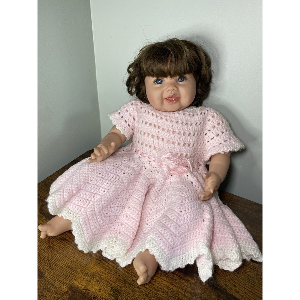 Reborn Ping Lau Doll Paradise Galleries Collector Blue Eye Baby Doll 2018 20"